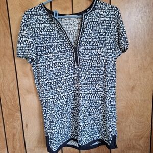 Tory Burch 100% Linen Top Size  S